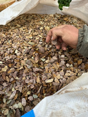 Златолит персиковый декоративная каменная крошка купить в Республике Марий Эл