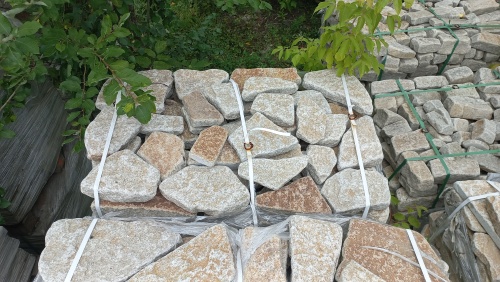 Гранитный плитняк галтованный для парковки купить в Республике Марий Эл