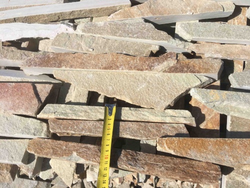 Горбушка златолит золотистый для облицовки купить в Республике Марий Эл