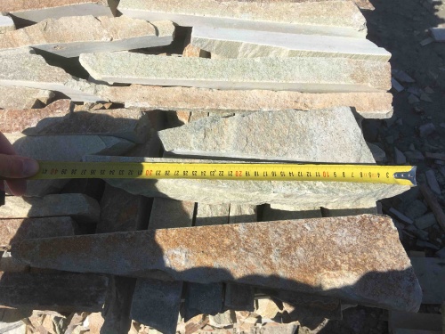 Горбушка златолит золотистый для облицовки купить в Республике Марий Эл