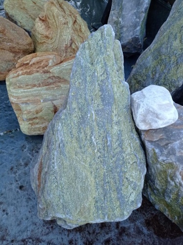 Златолит жёлтый, жёлто-зелёный глыбки и валуны для ланшафтного дизайна купить в Республике Марий Эл