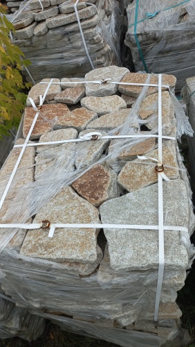 Плитняк галтованный гранитный для ландшафтного дизайна купить в Республике Марий Эл