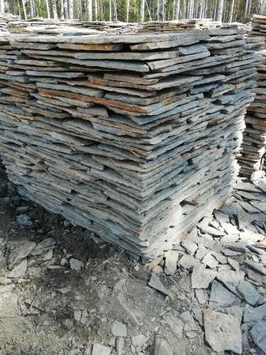 Плитняк златолит Уральский для цоколя, отмостки купить в Республике Марий Эл